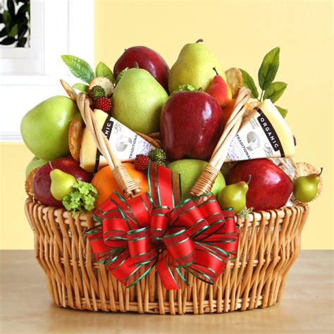 healthy organic gift baskets